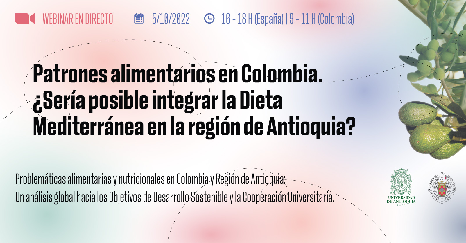 Patrones alimentarios en Colombia. ¿Sería posible integrar la Dieta Mediterránea en la región de Antioquia?